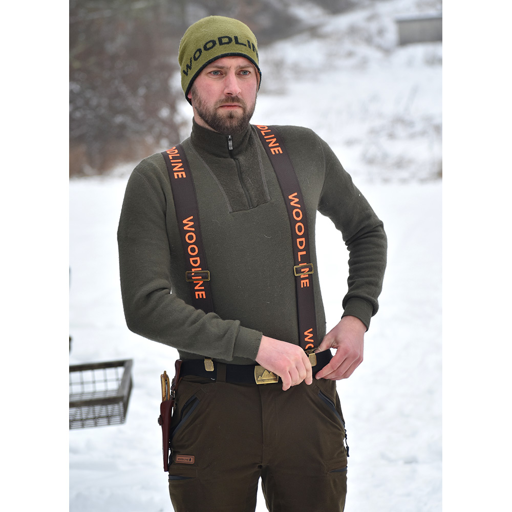 Hängslen Woodline 50 mm Clips