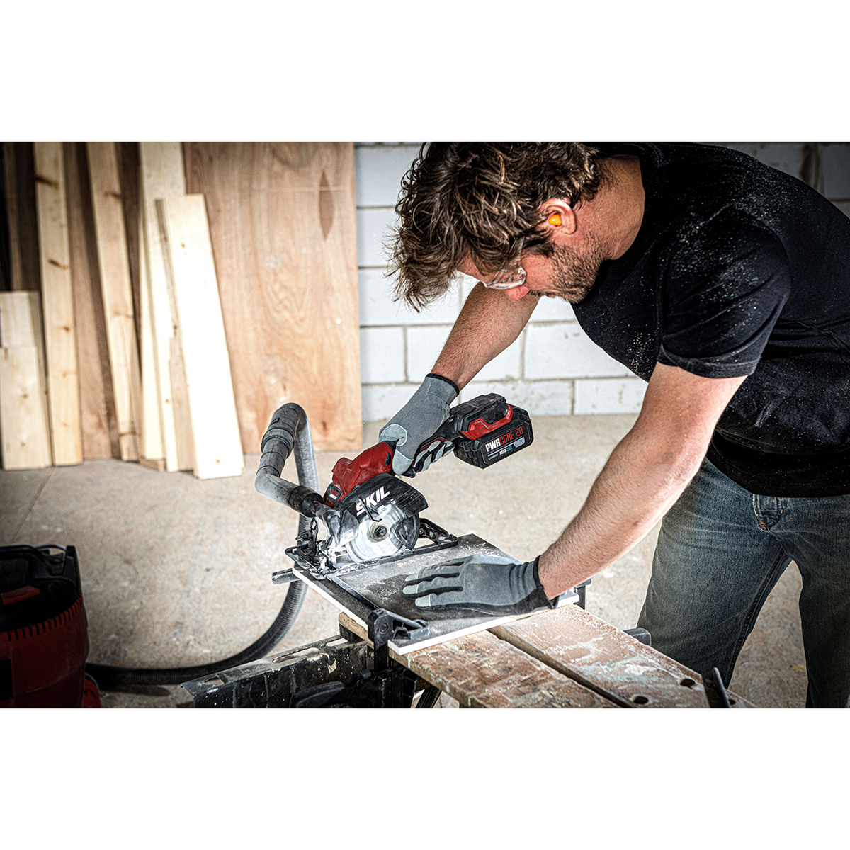 Multimaterialsåg SKIL 3540 Da Batteridriven Kolborstfri