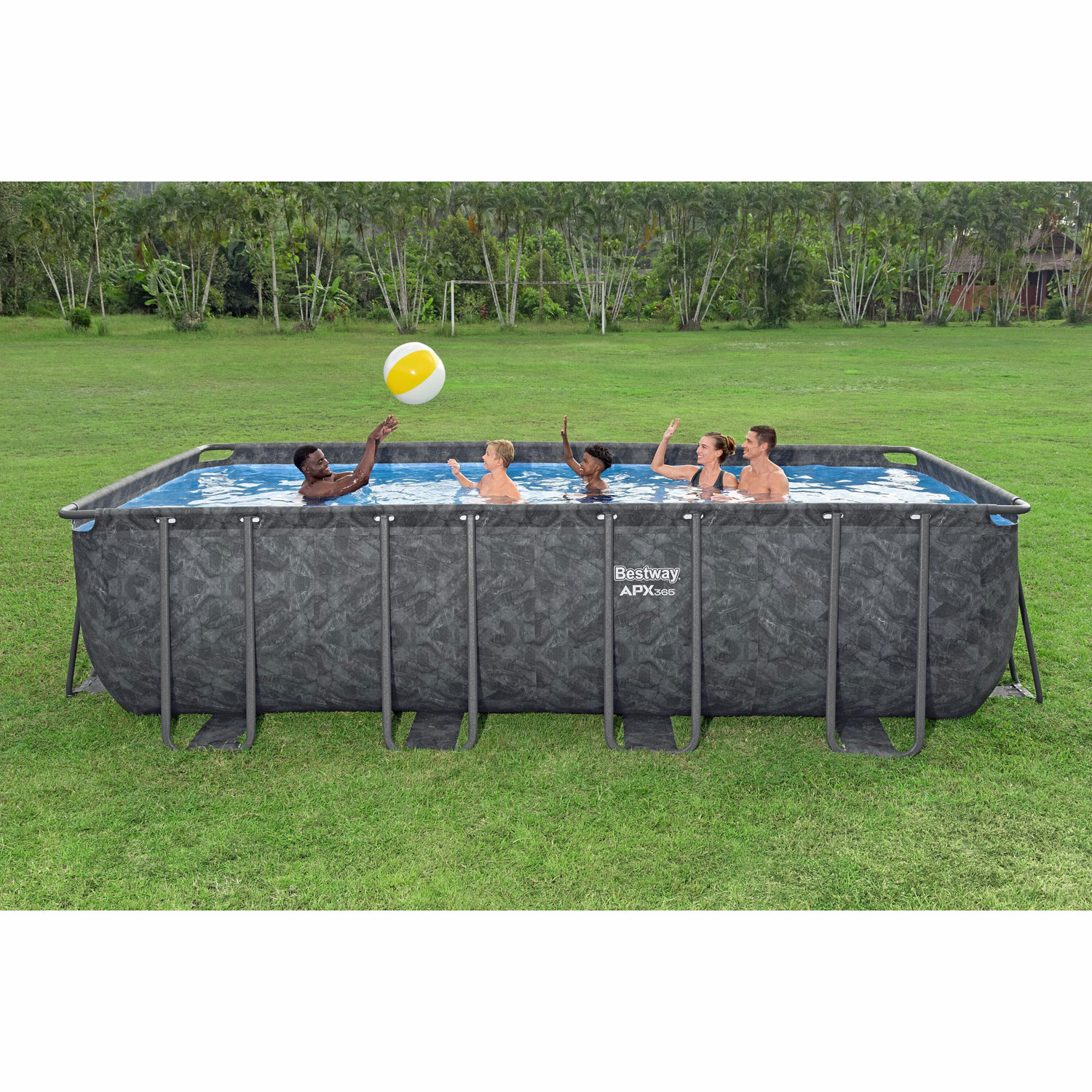 Ovanmarkpool Bestway APX 365 Rektangulär 5,49 x 2,74 m