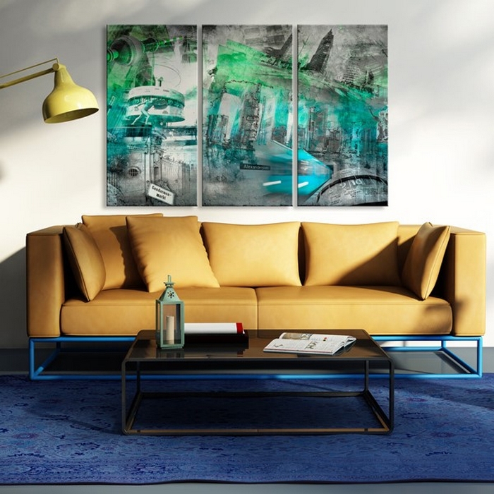 Tavla Arkiio Berlin Arkitektur Grön