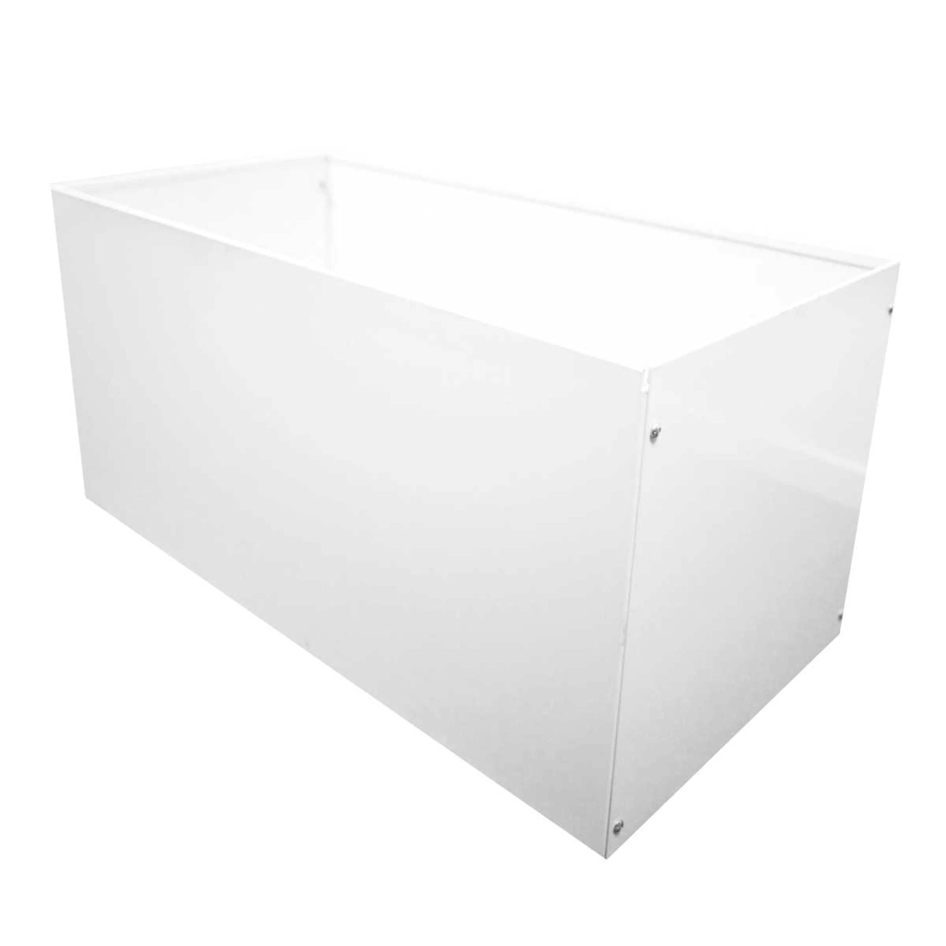 Odla Planteringsbox 800x400x400 mm T=1,5mm Vit Vit