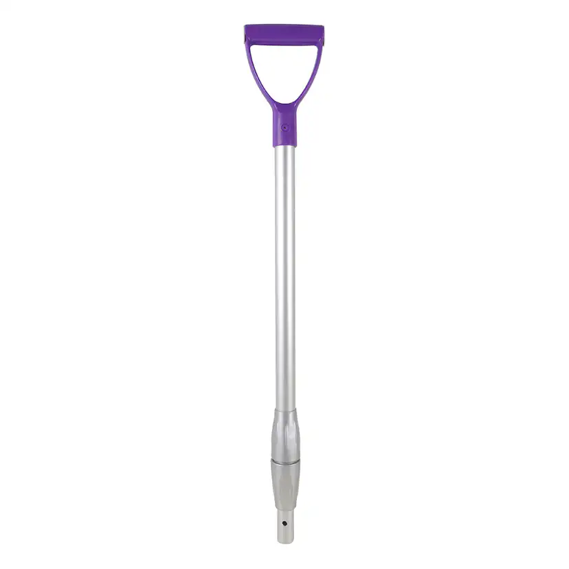 Skaft V-plast Aluminium Teleskopiskt