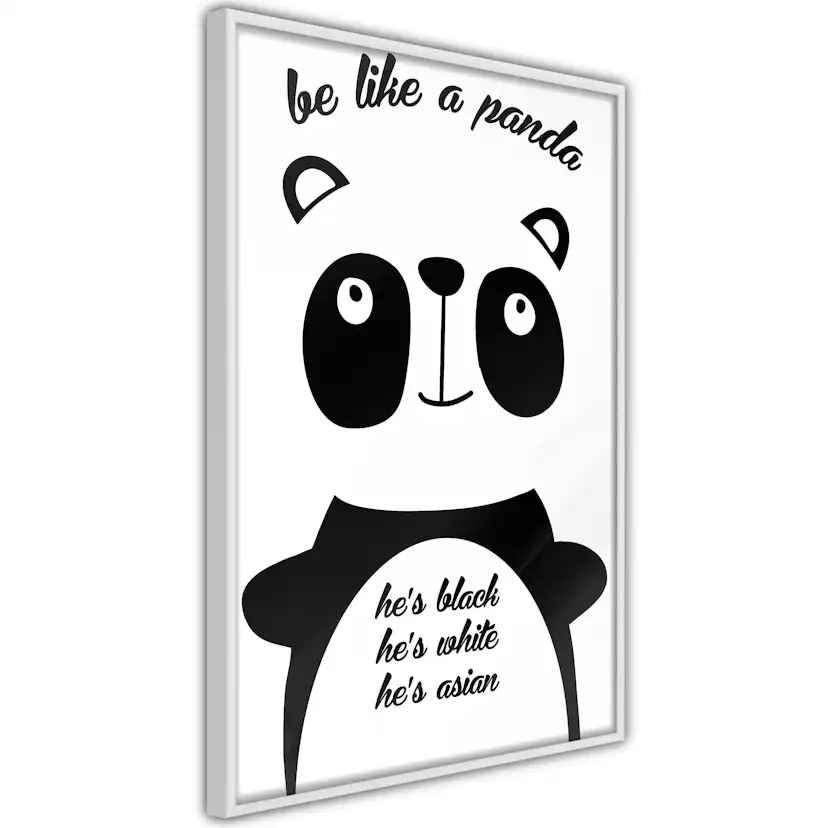 Poster Artgeist Affisch Be Like a Panda