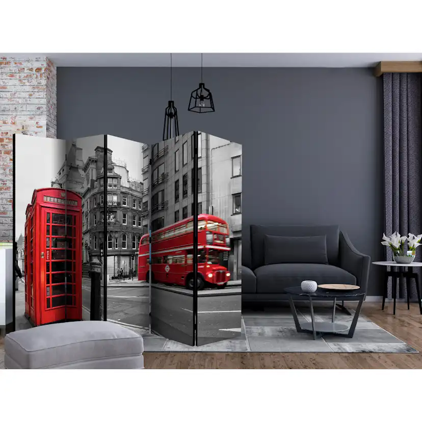 Rumsavdelare Arkiio London Icons II 225x172 cm