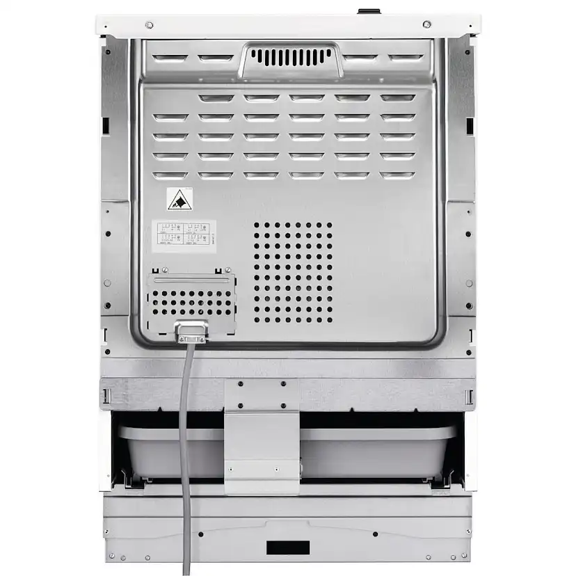 Induktionsspis Electrolux LKI64404SW med Självrengörande Ugn och Hob2Hood