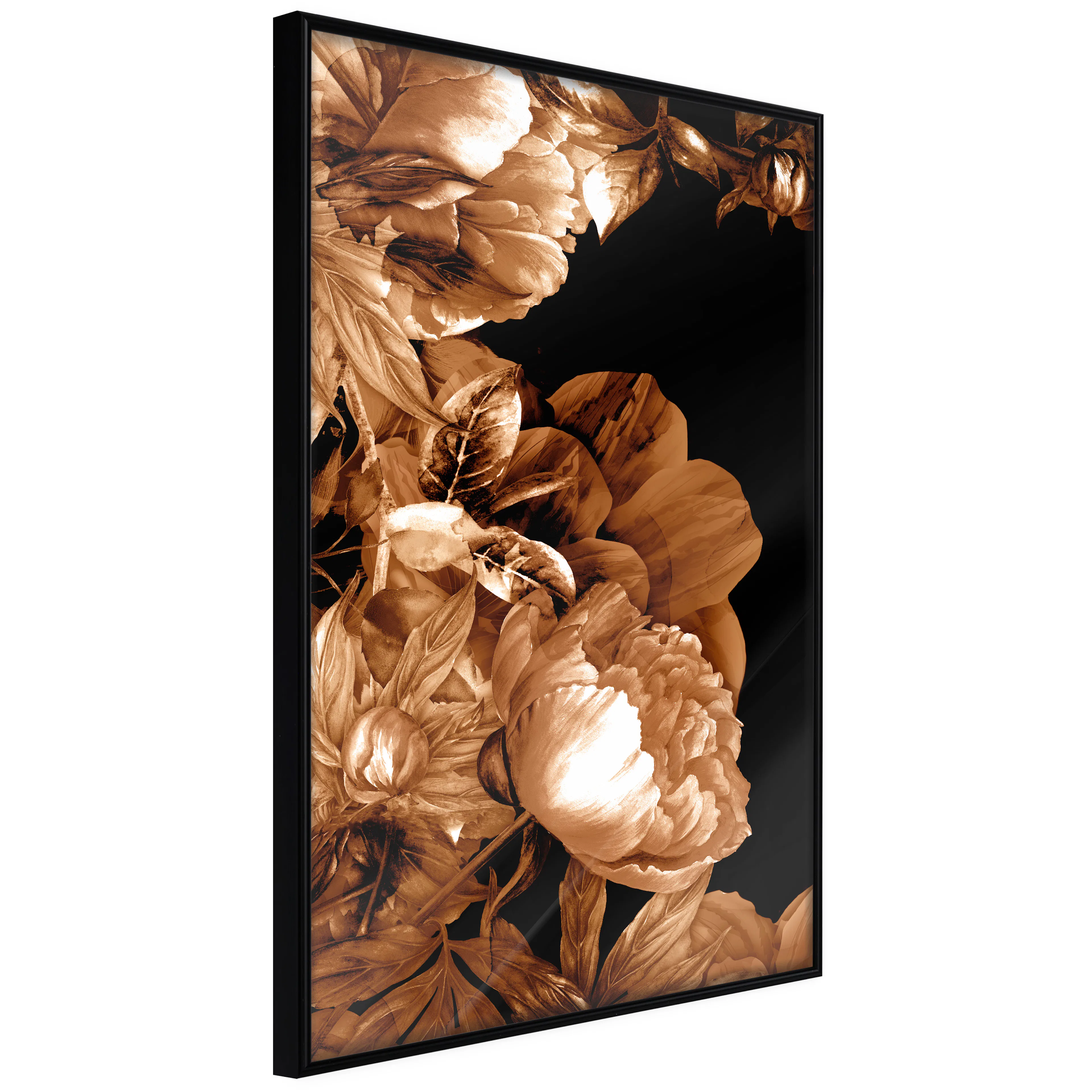 Affisch - Hot Night [Poster] 40x60 Svart ram, 40x60 cm