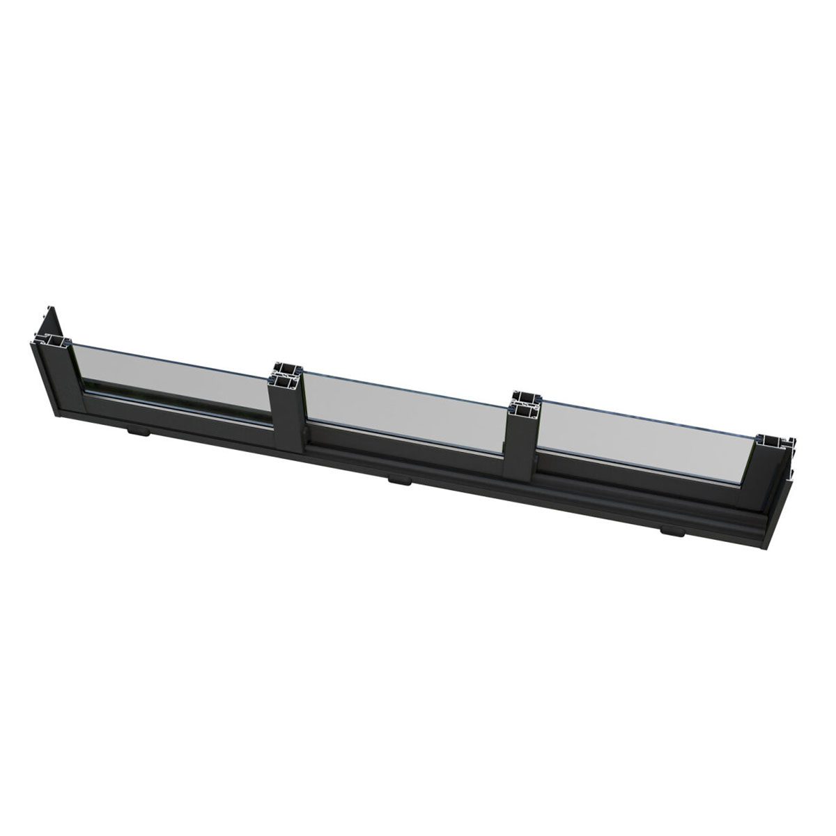Ines 11,1 m2 Slide NO Obehandlad med Slide 1-lagers glas
