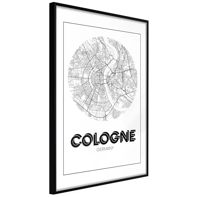 Poster Artgeist Affisch Retro Cologne