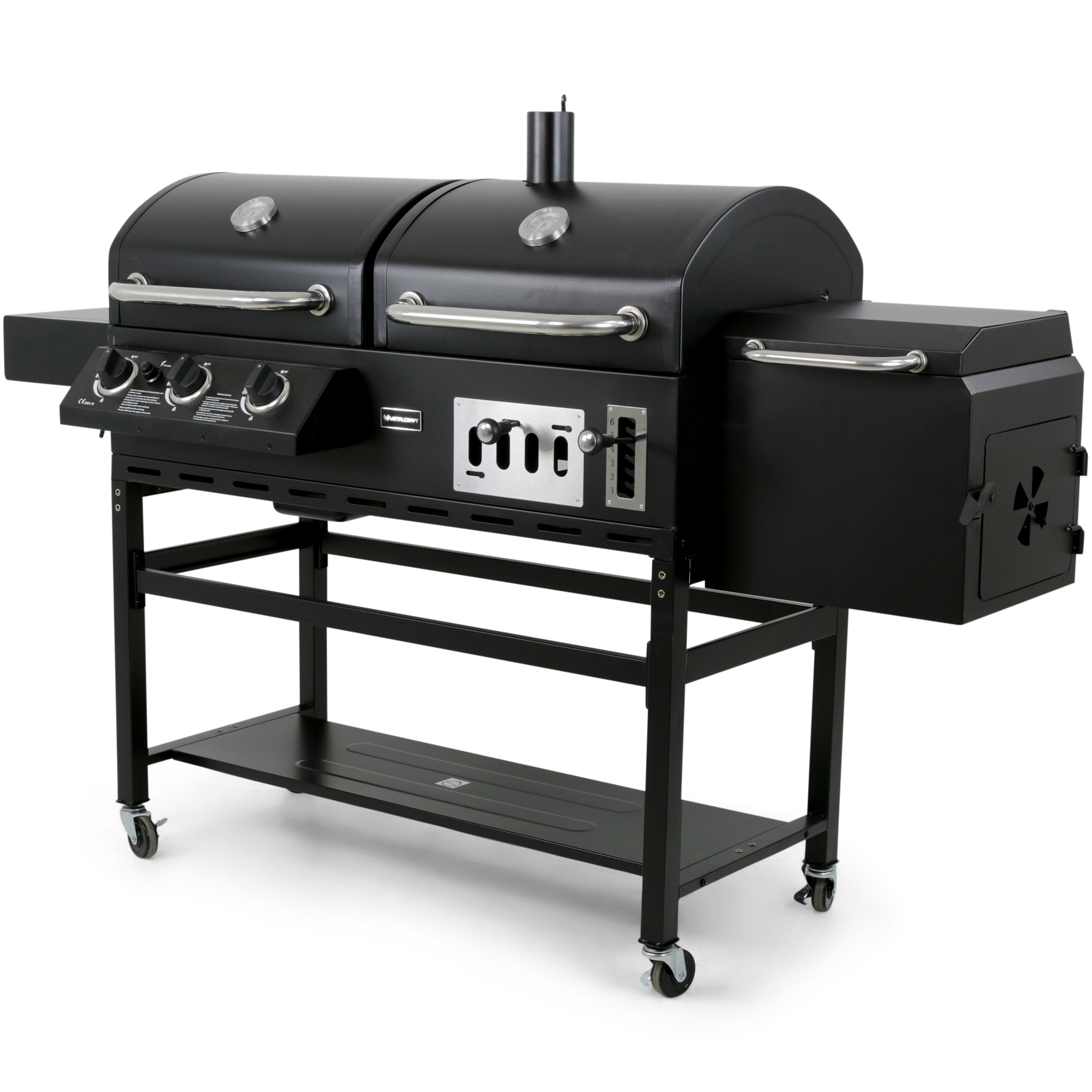 Gasol/Kolgrill Metalcraft Cleveland med Rök