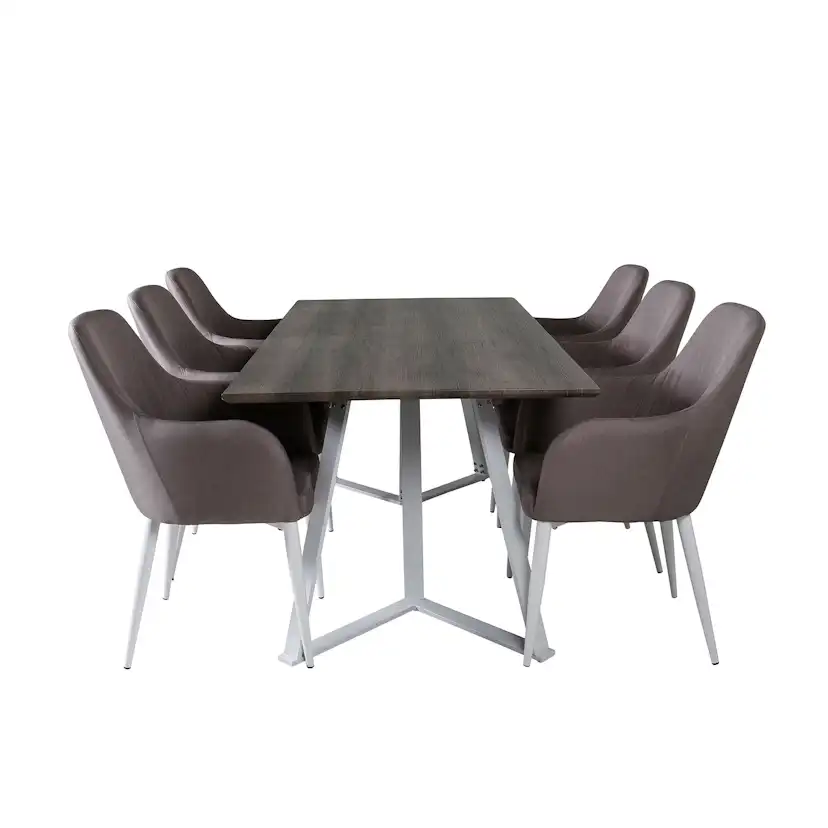 Matgrupp Venture Home Marina med 6 Comfort stolar