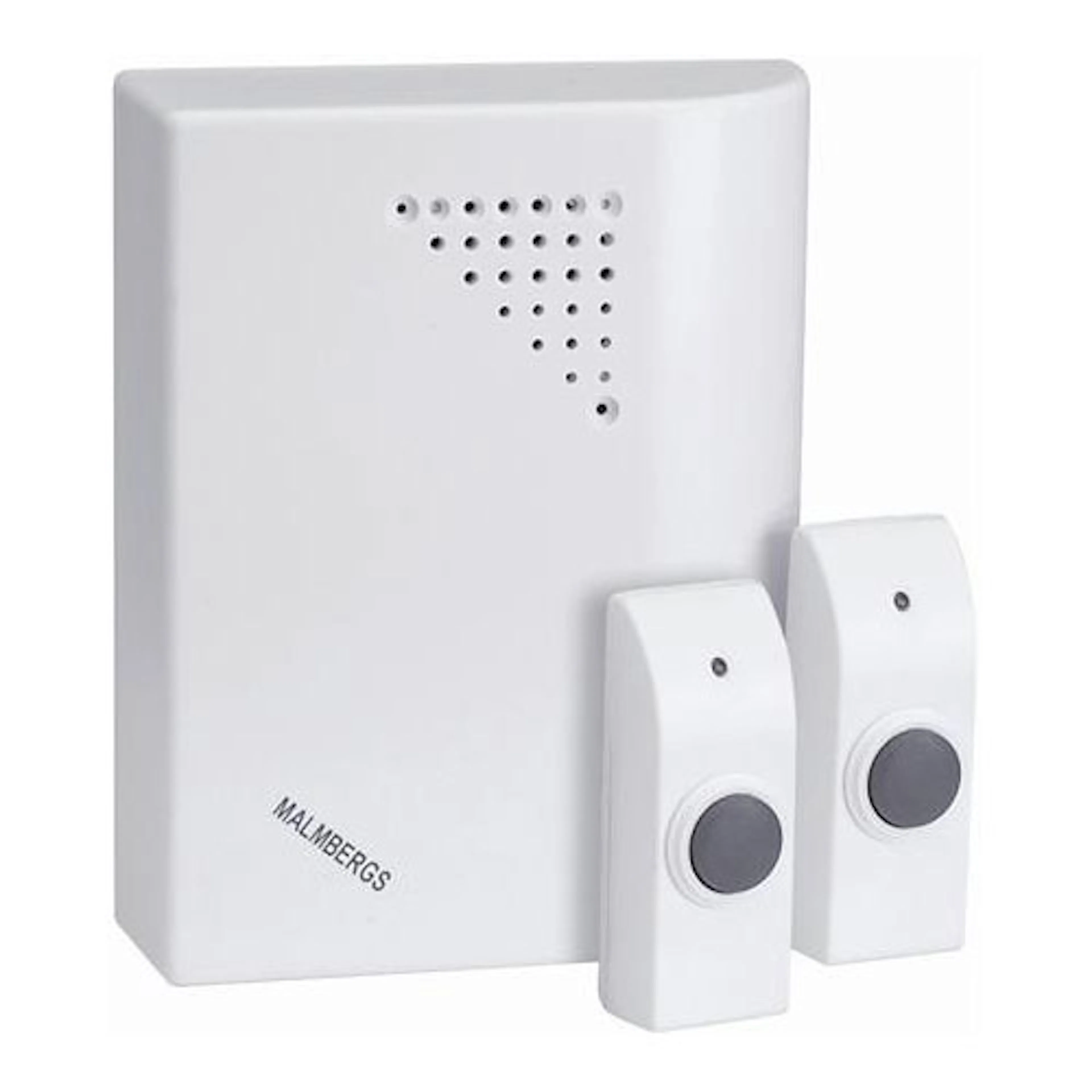 Dörrklocka Malmbergs Trådlös 2 Tryckknappar