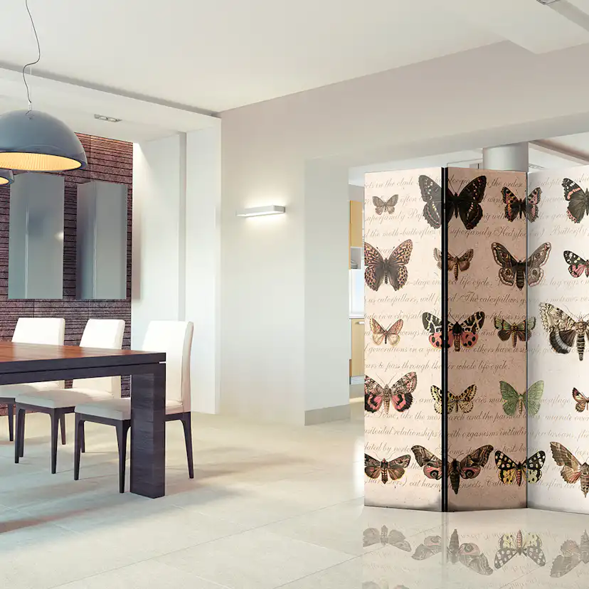 Rumsavdelare Arkiio Retro Style: Butterflies 135x172 cm