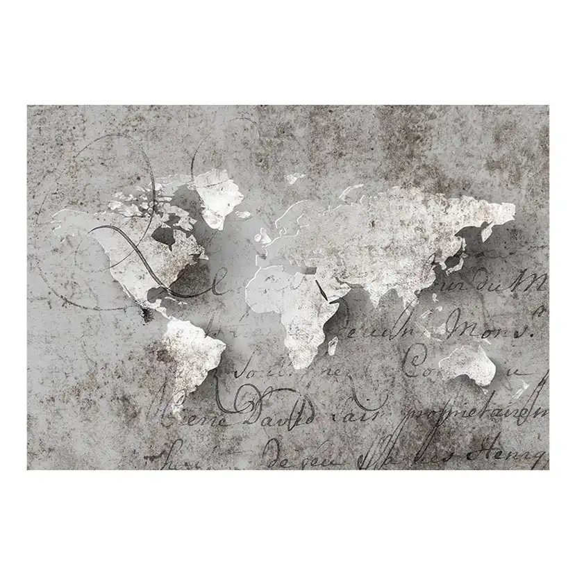Fototapet Arkiio Map And Letter