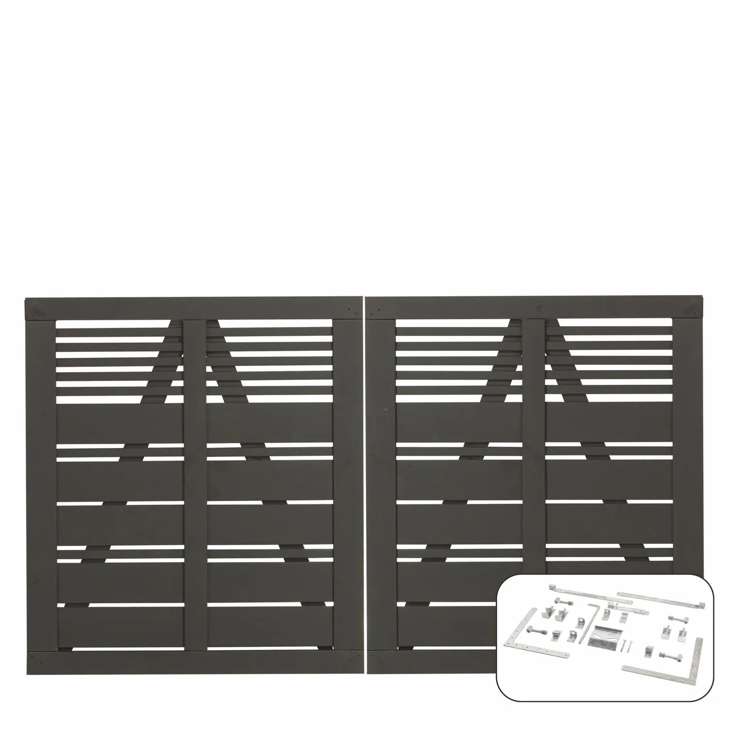 Dubbelgrind PLUS Silence inkl. Beslag