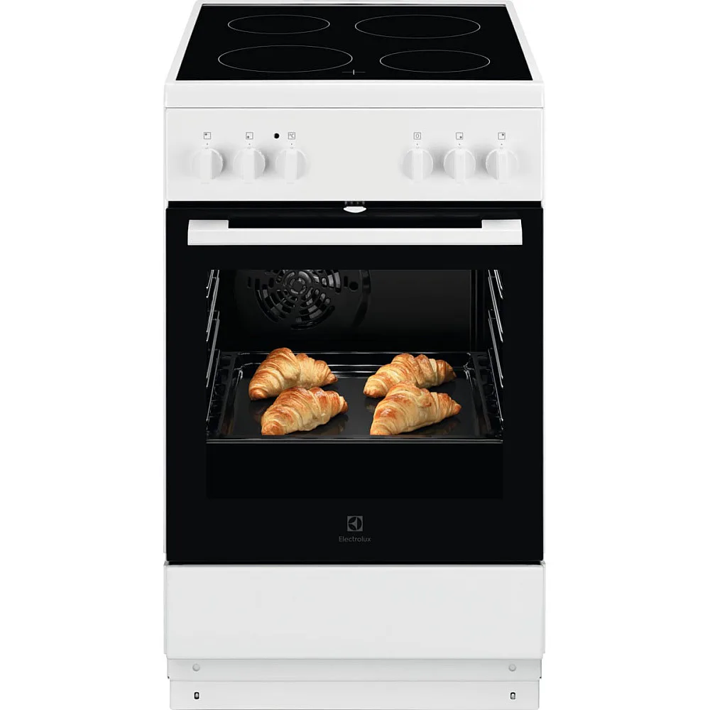 Glaskeramikspis Electrolux LKR54001NW Vit