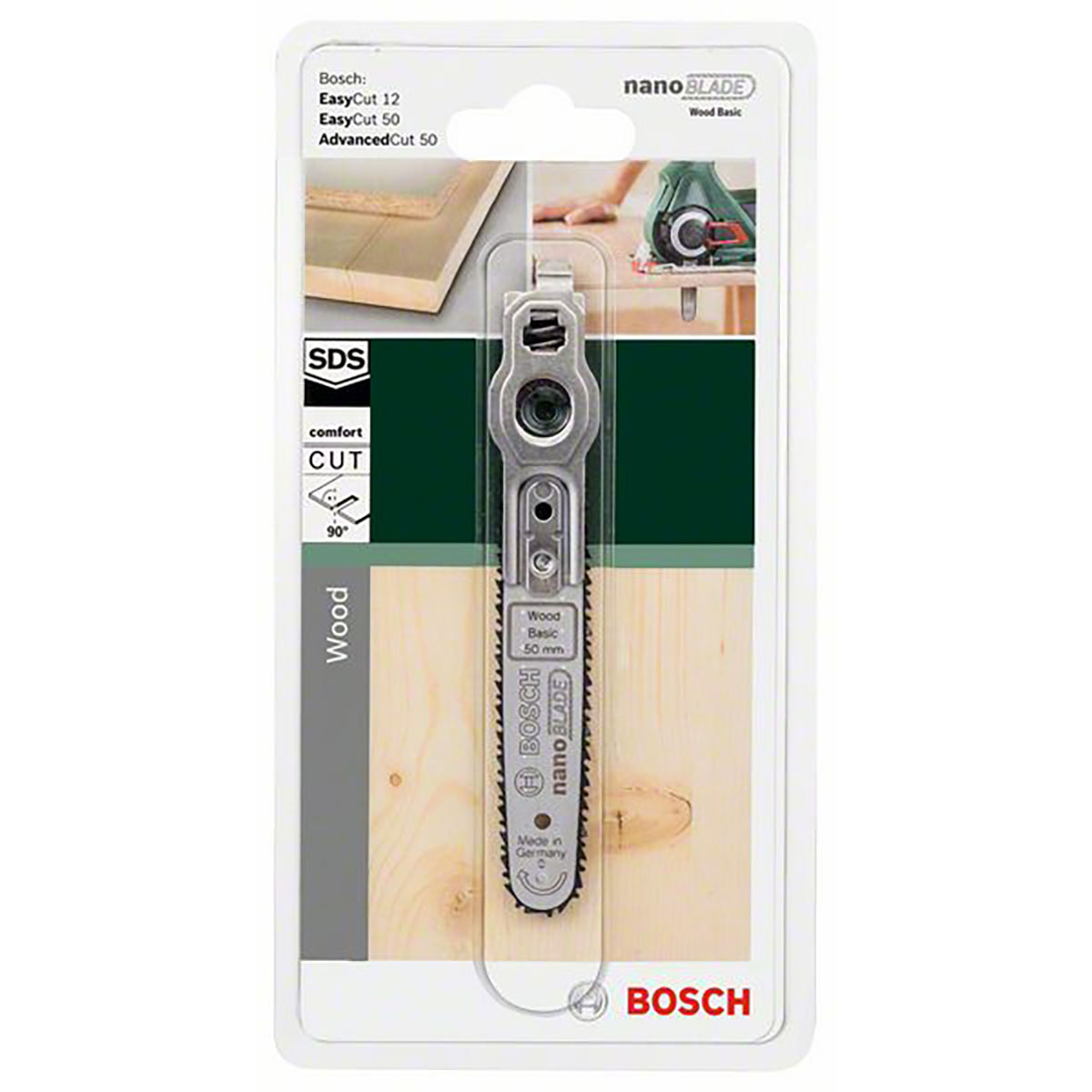 Sågblad Bosch Power Tools Nanoblade Wood Basic 50 mm