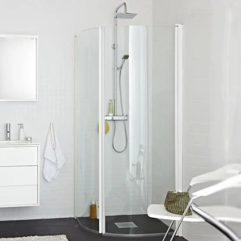 Duschhörn Hafa Original Round Klarglas