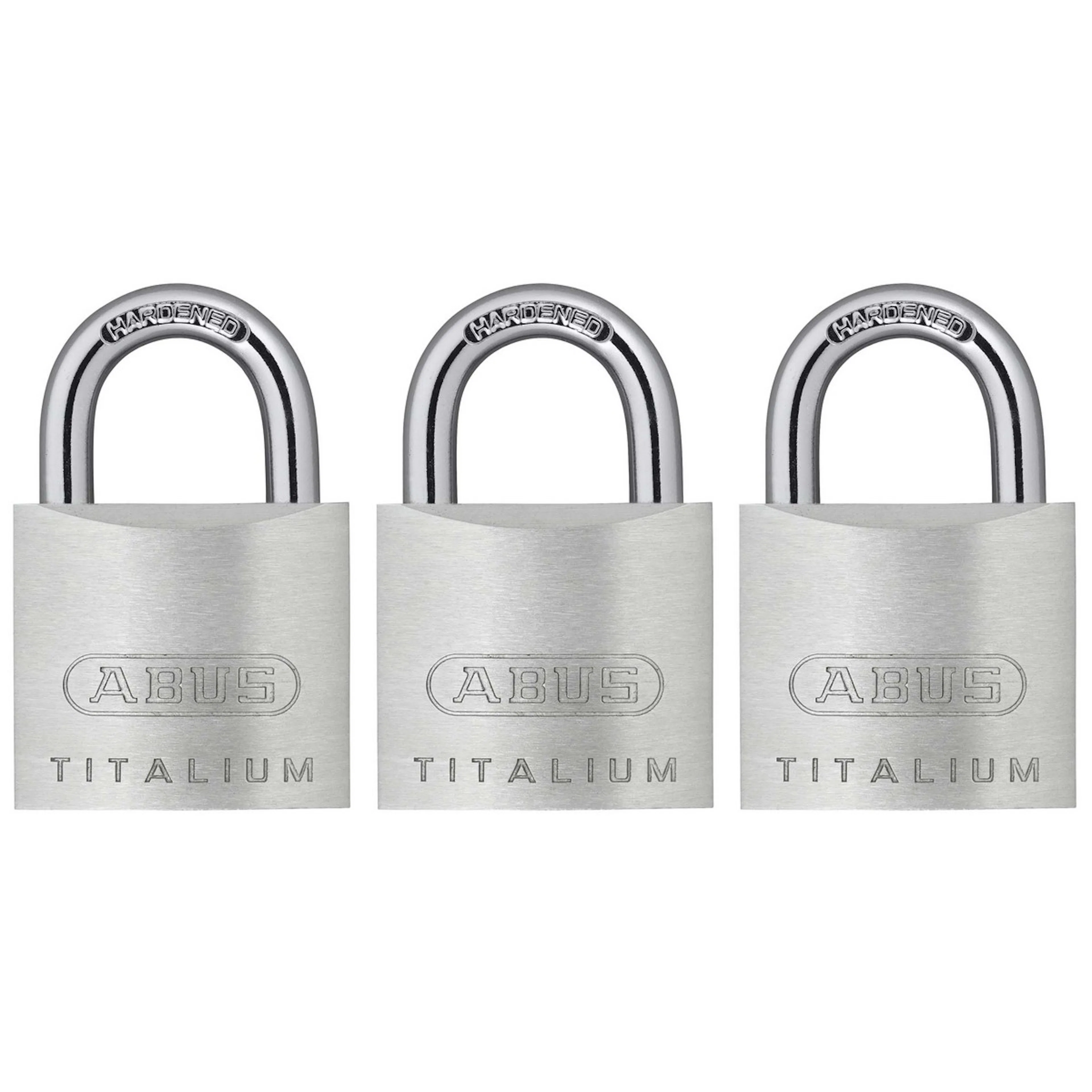 Hänglås Abus 54Ti/40 3 st Ll Tital