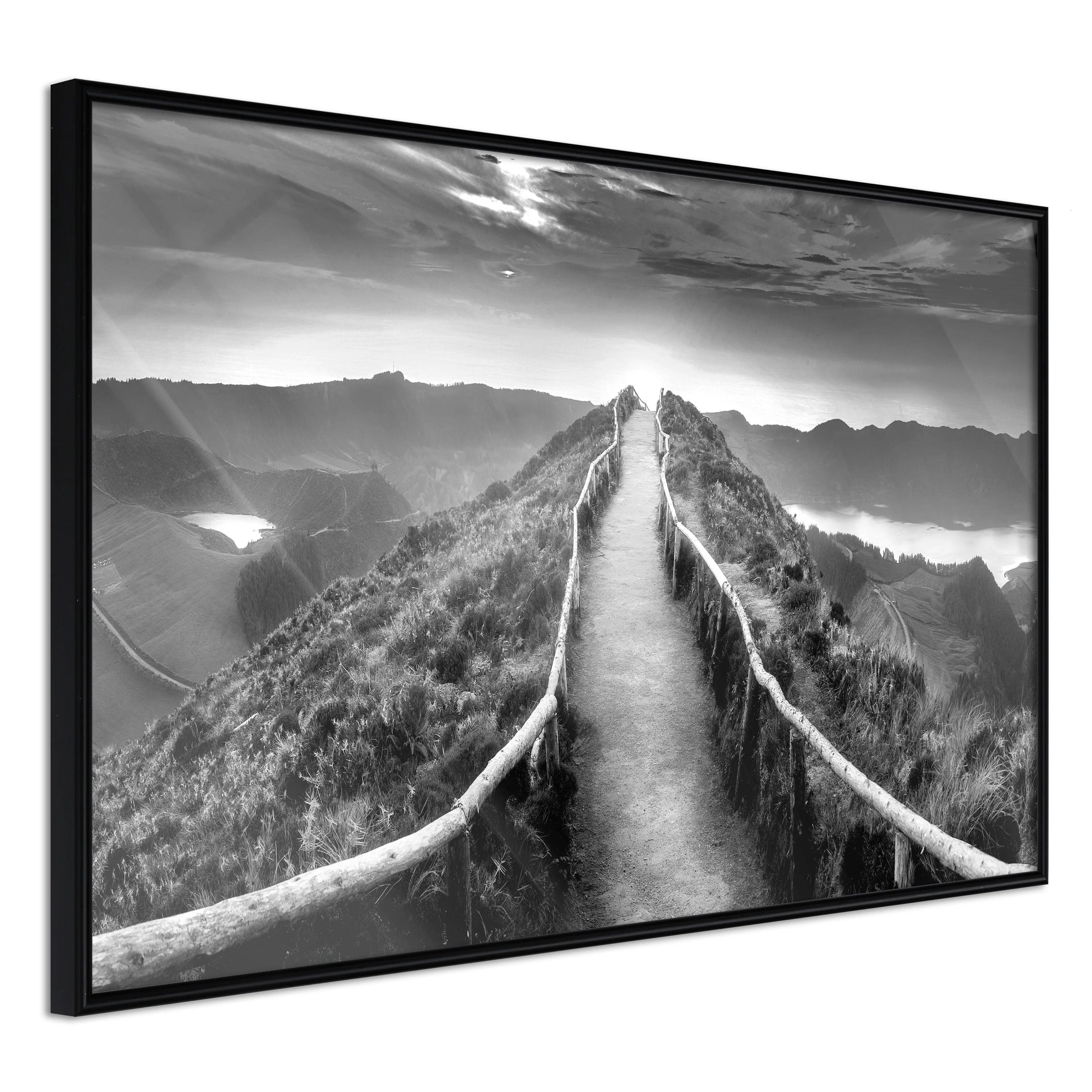 Affisch - Azores [Poster] 60x40 Svart ram, 60x40 cm