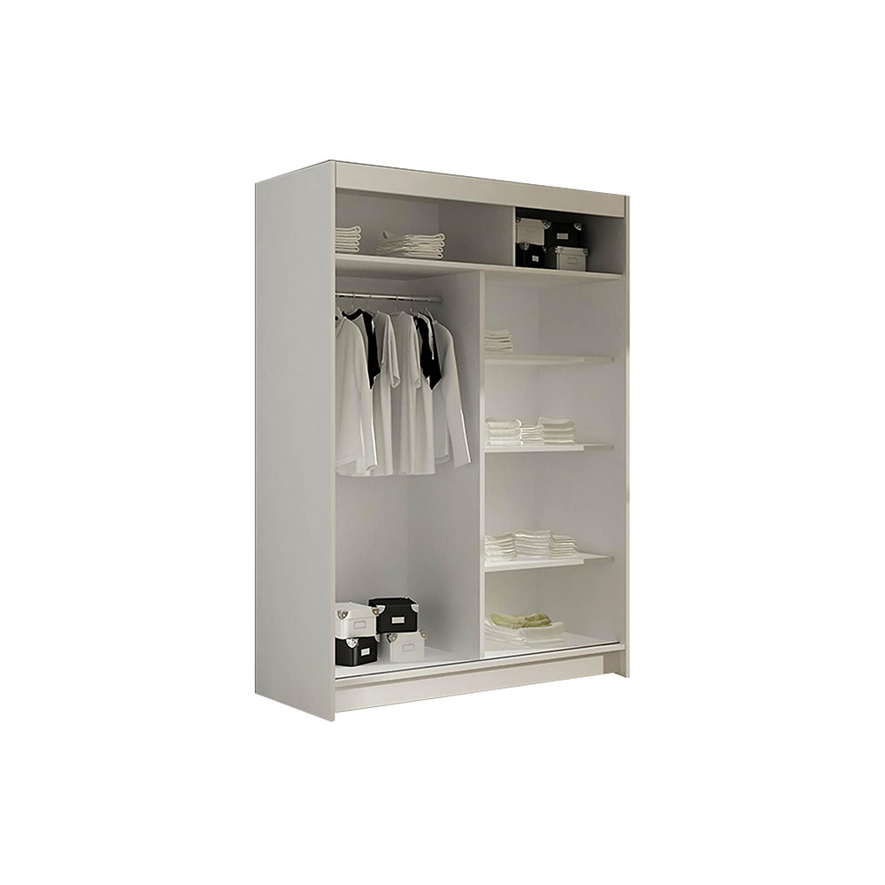 Garderob Scandinavian Choice Estella med Skjutdörrar och Speglar