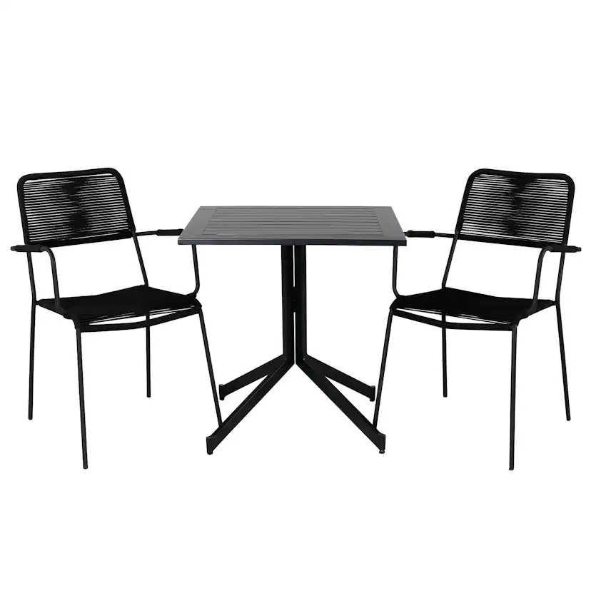 Cafégrupp Venture Home Wella med 2 Minos Matstolar