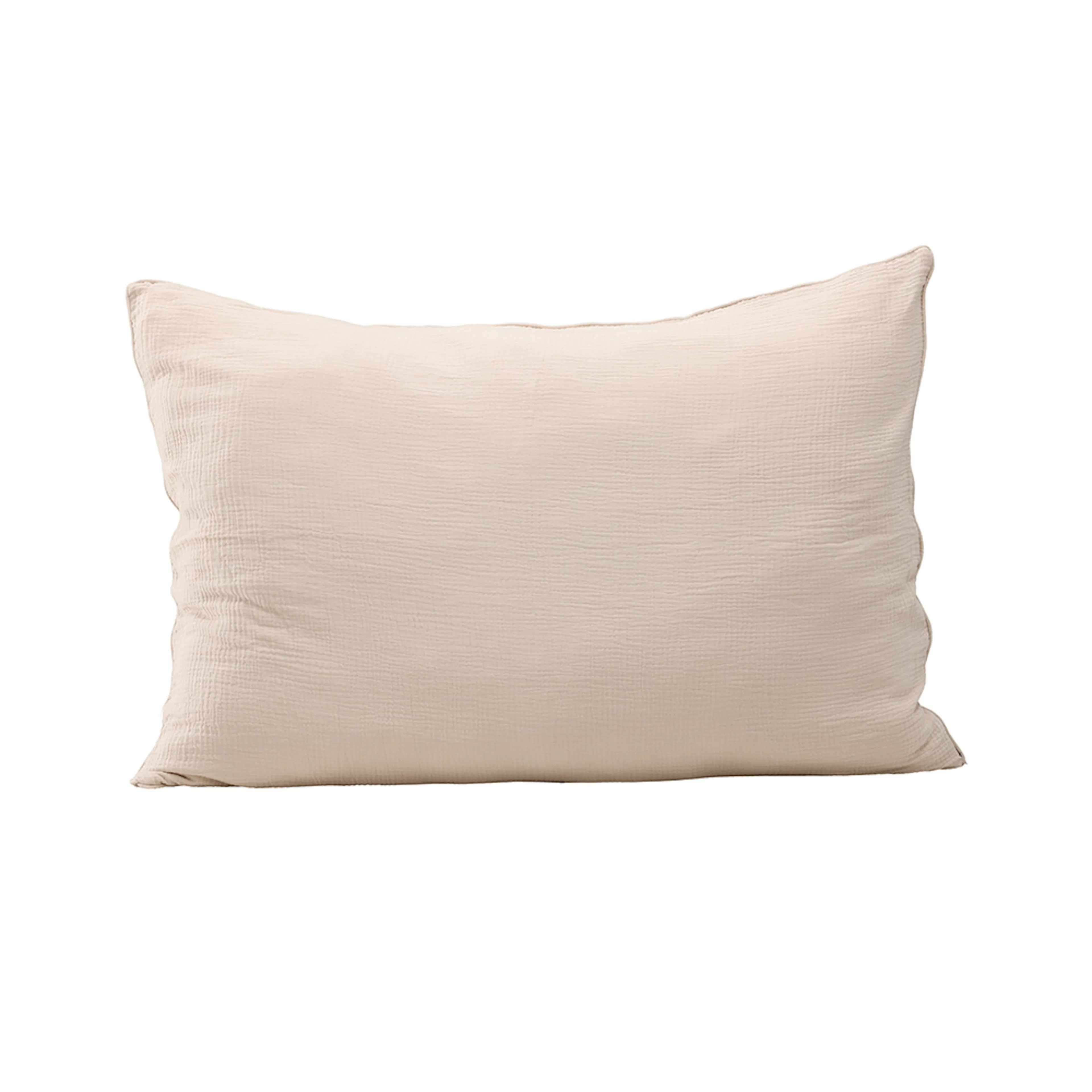 Tyra Cushion Cover Cotton Gauze - Beige Beige