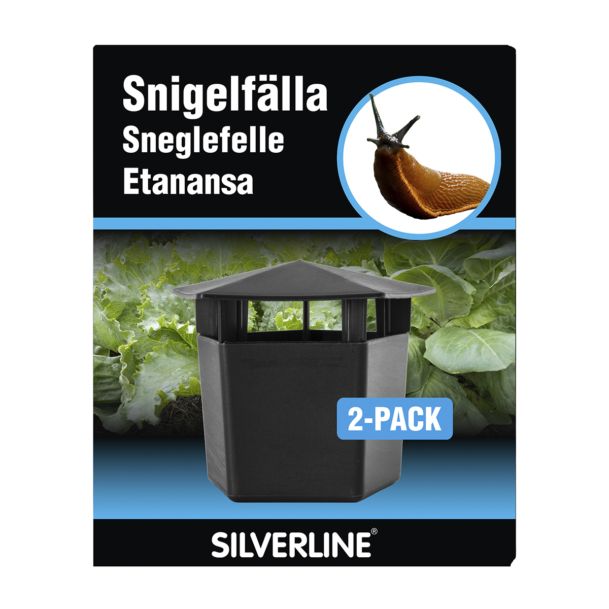Snigelfälla Silverline