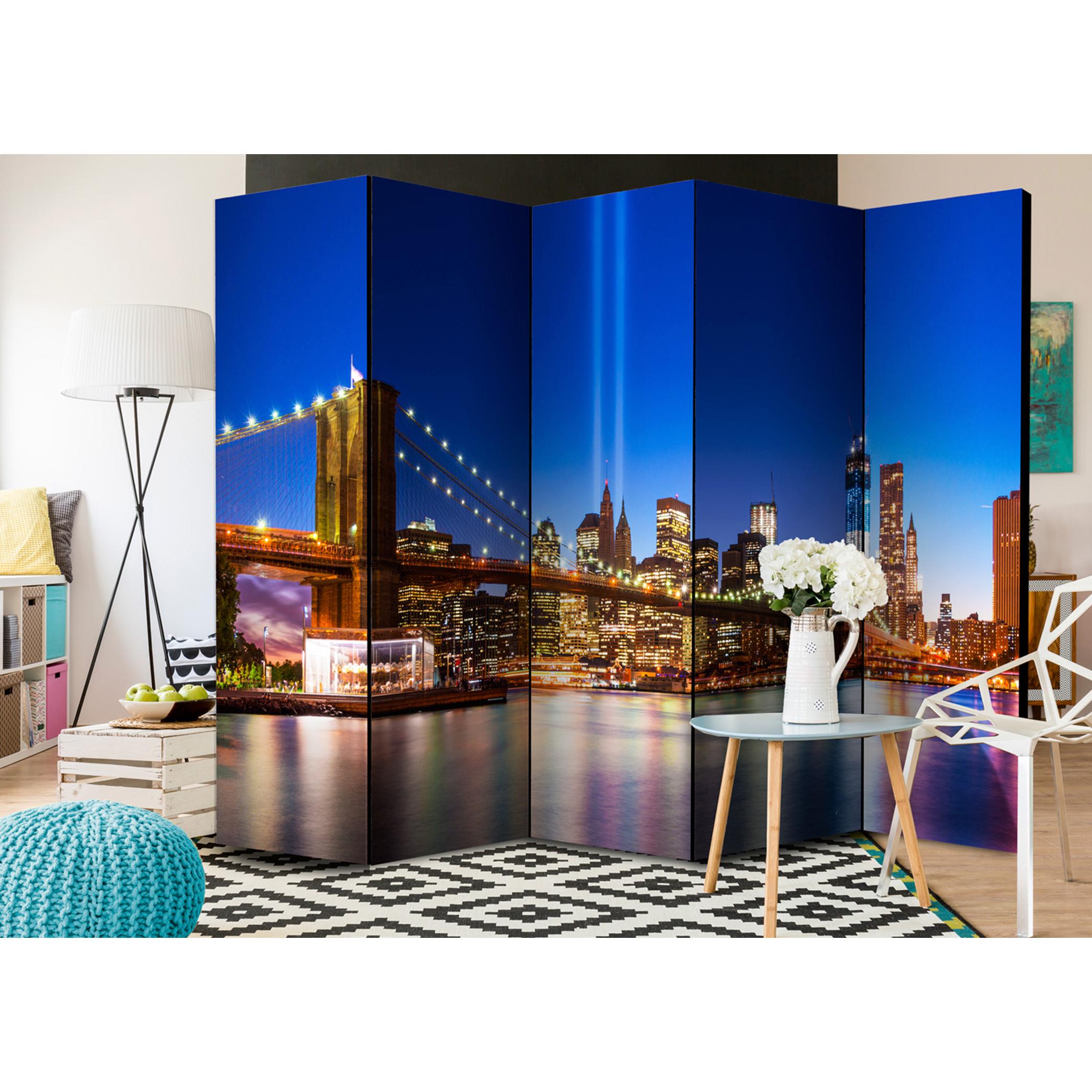 Rumsavdelare Arkiio Blue New York II 225x172 cm