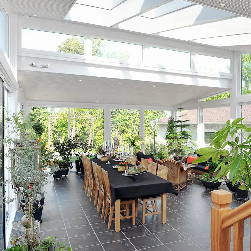 Kombiparti Dörrar Novoroom Exklusiv 1 Skjutbar & 1 Fast