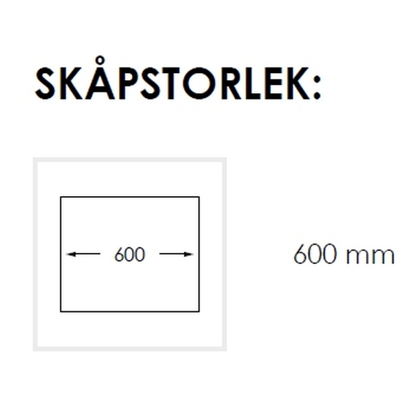 Diskho Nordic Tech Radius 550 BX Rostfri Stål