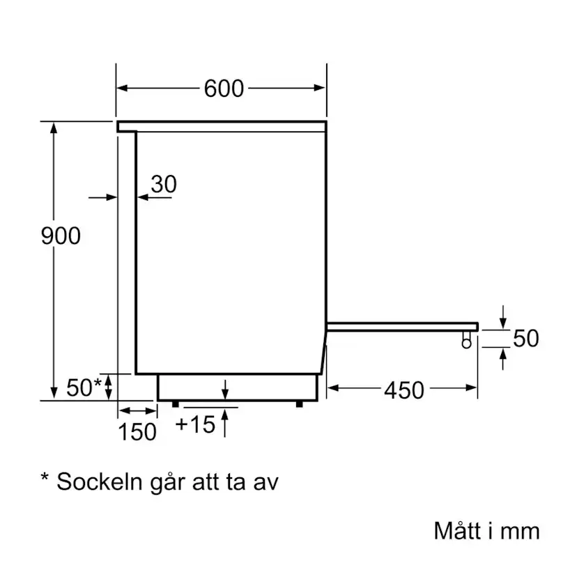 Induktionsspis Bosch Serie 4 HLN39A060U