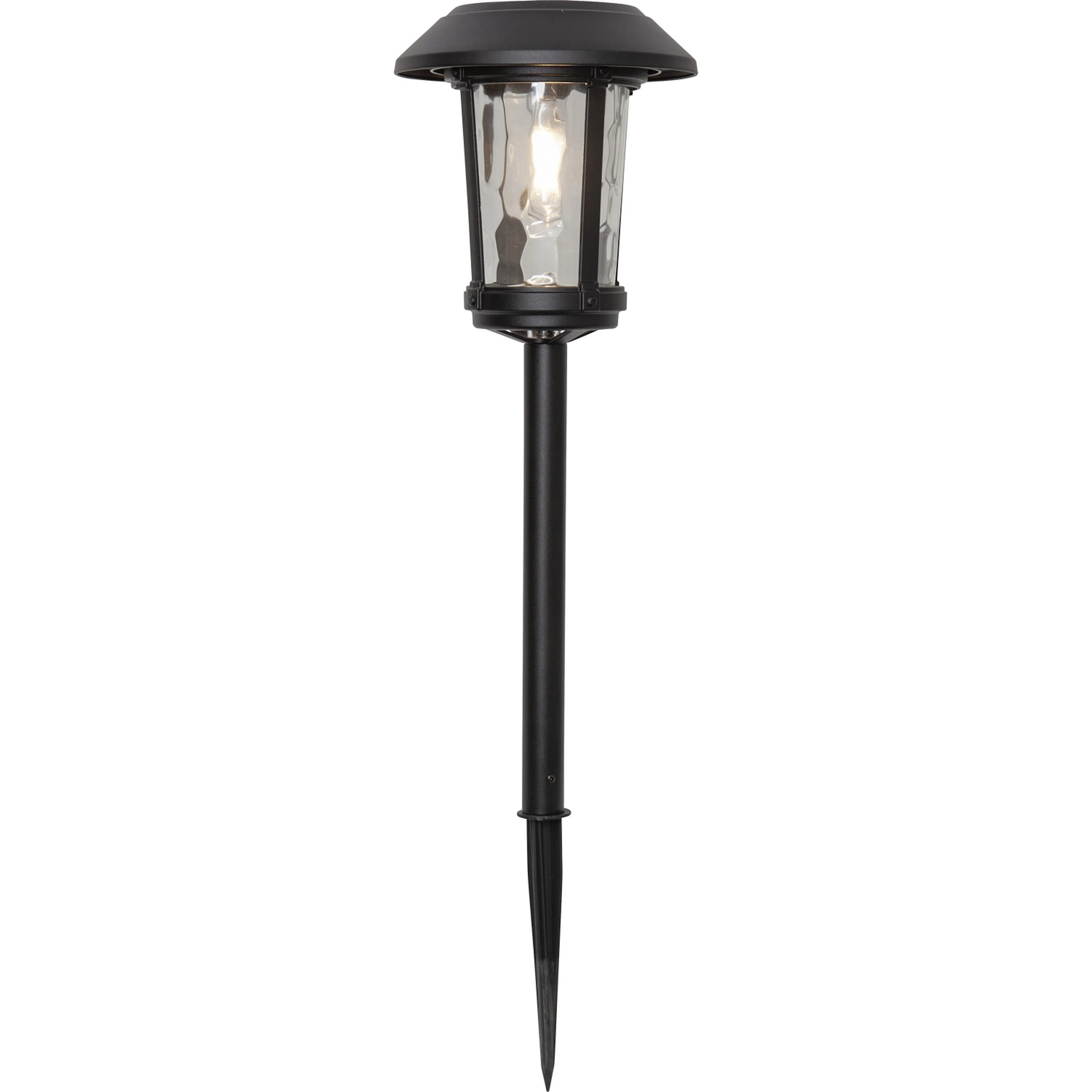 Solcells-pollare Star Trading Florian 15 Lumen Aluminum Twilight