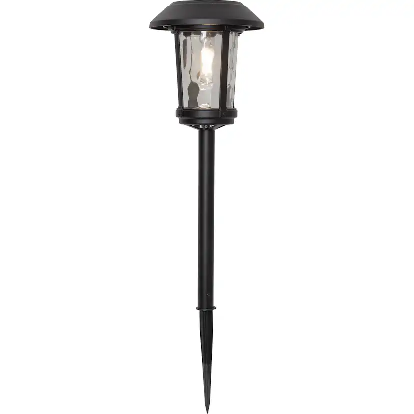 Solcells-pollare Star Trading Florian 15 Lumen Aluminum Twilight