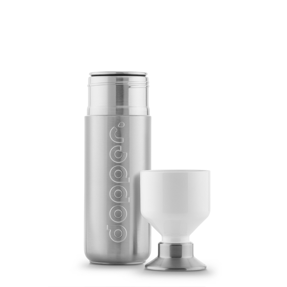 Vattenflaska Dopper Steel 1,1 L Silver