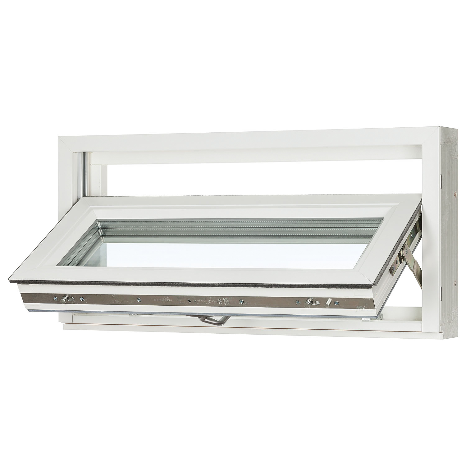 Topturnfönster Svenska Fönster 3-Glas Aluminiumbeklätt Trä