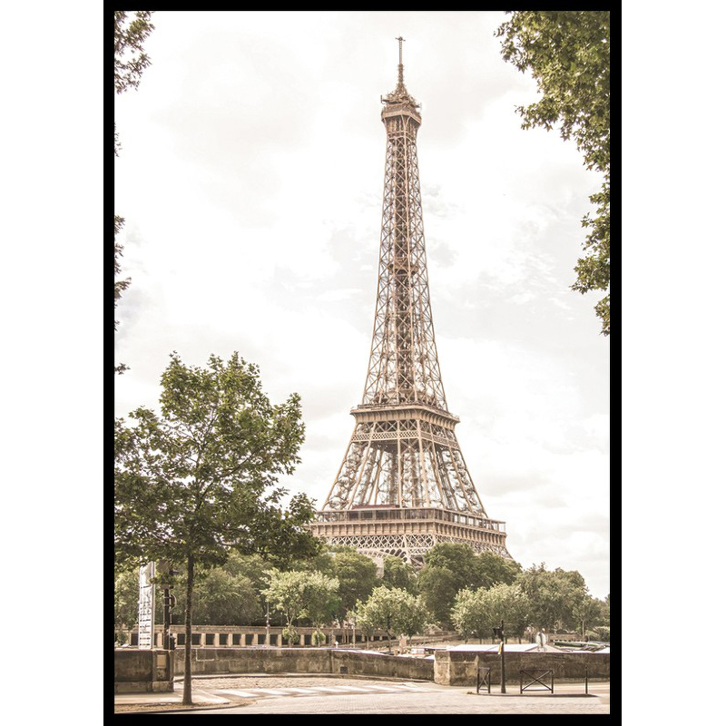 Poster Gallerix The Eiffel Tower Paris France