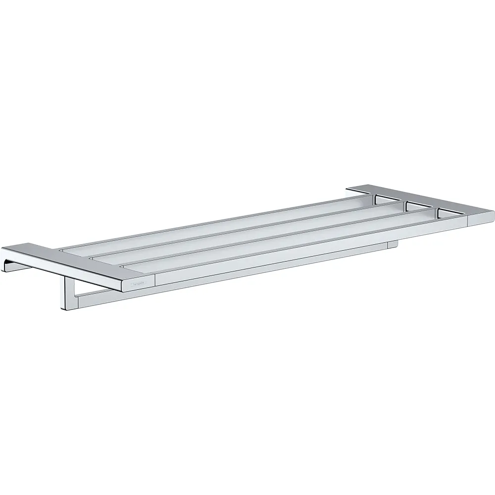 Handdukshylla Hansgrohe AddStoris 41751 med Handdukstång