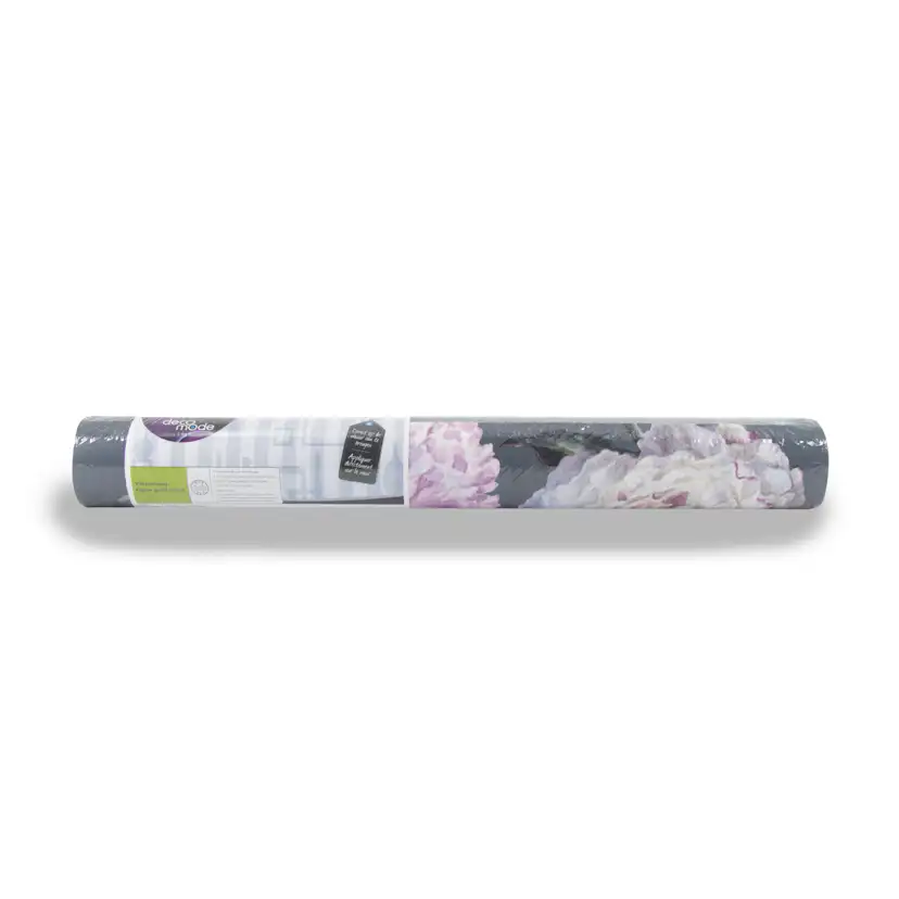 Tapet WOW Peony Mångfärgad