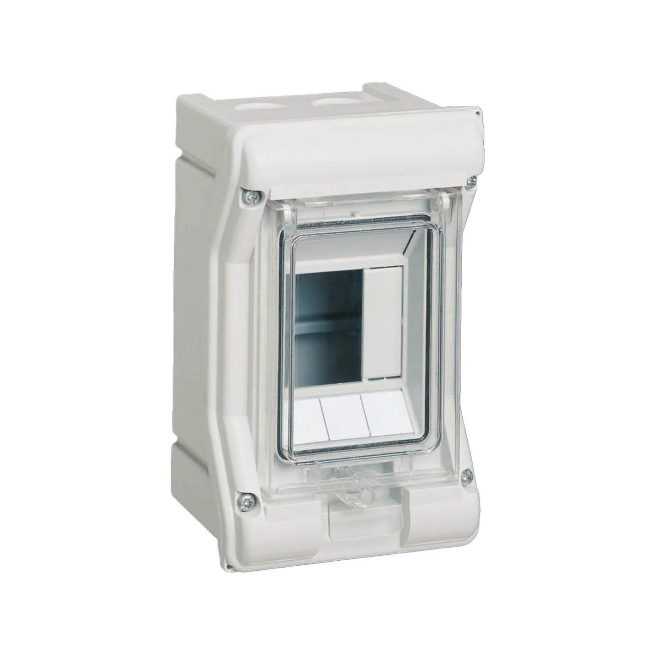 Plastkapsling Hager Vector Utanpåliggande för Utomhusmontering IP65