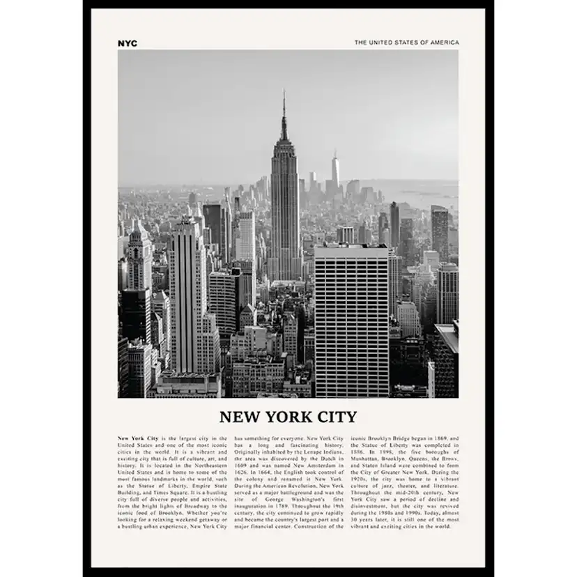 Poster Gallerix This Is New York City