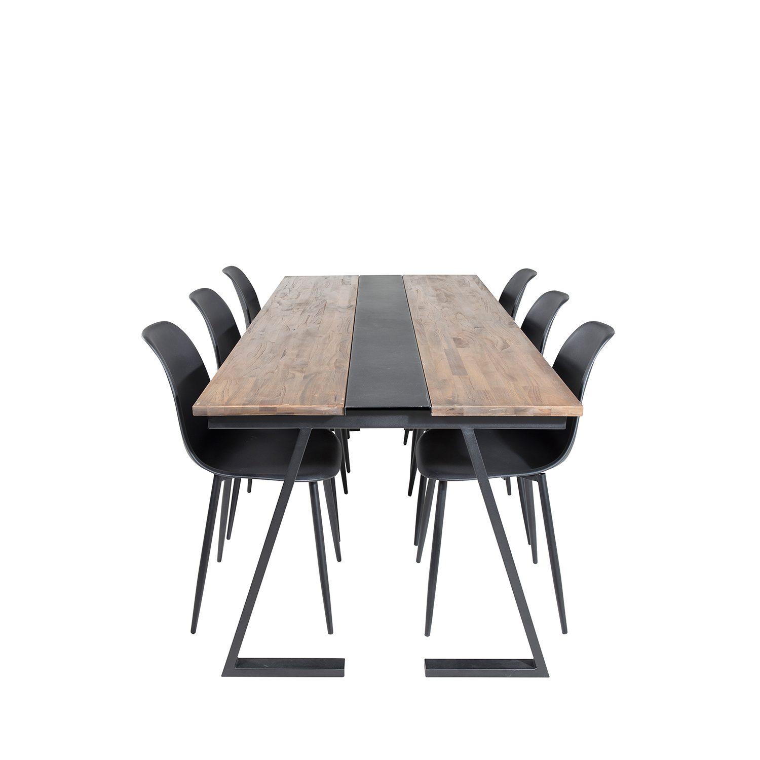 Matgrupp Venture Home Jane med 6 Pop Stolar