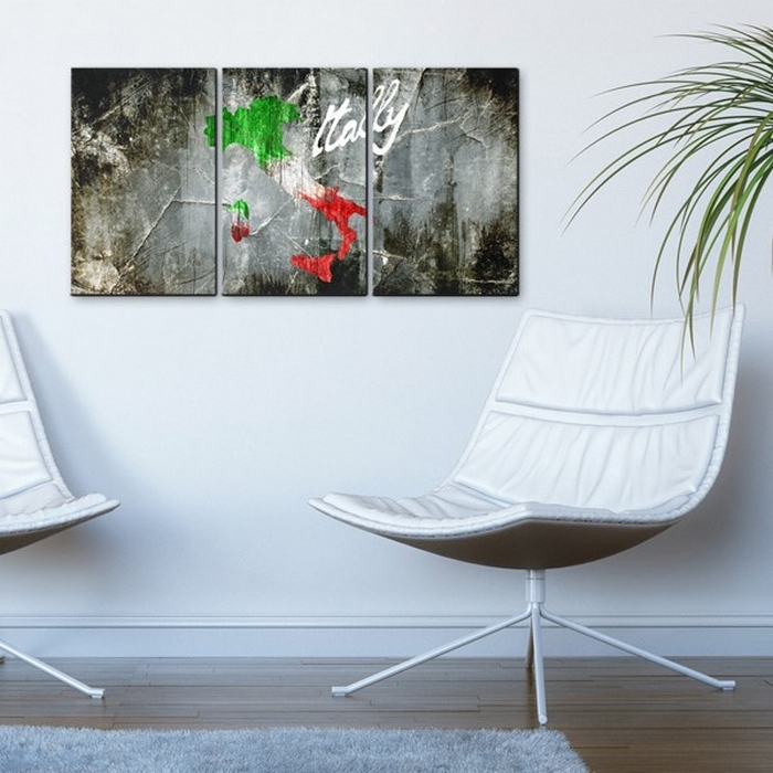 Tavla Arkiio Italien En Grogrund För Talang