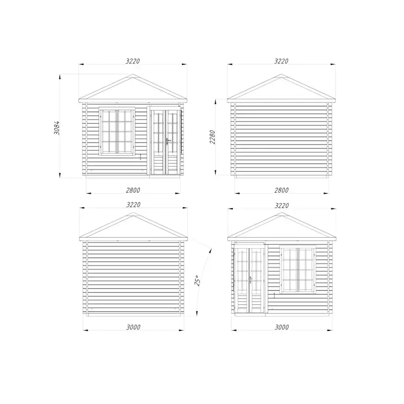 Melanie 7,8m2 (inv. 6,6 m2) Obehandlad