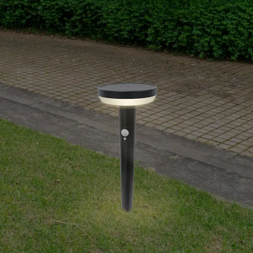 Solcellsarmat Gelia Hojskär Pollare Sensor Sv 67 Cm 3,7V 2200 Mah