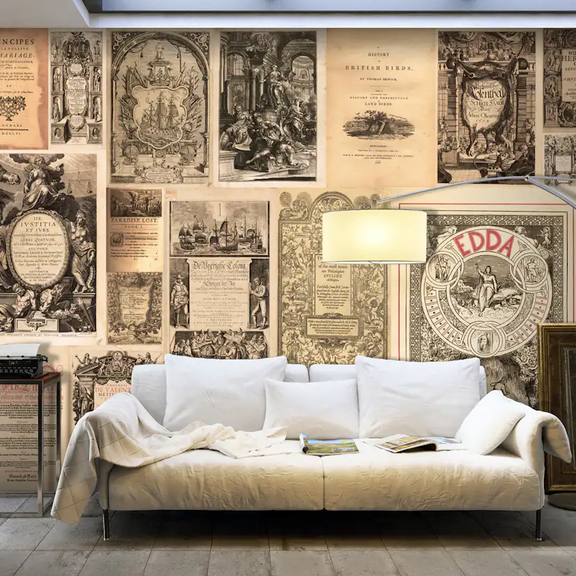 Fototapet XXL Arkiio Vintage Books 500x280 cm