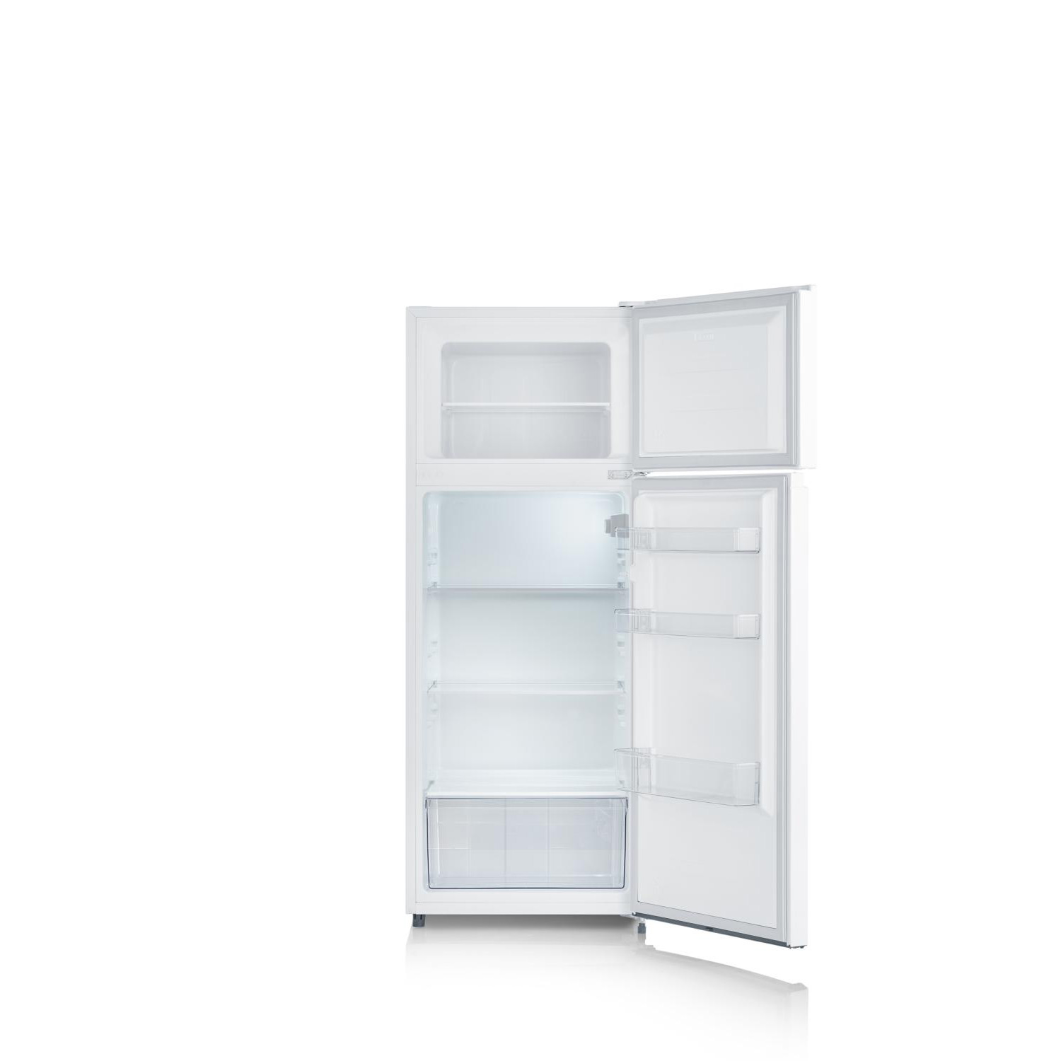 Fristående Kyl & Frys Severin DT 8760 Vit med LED-belysning