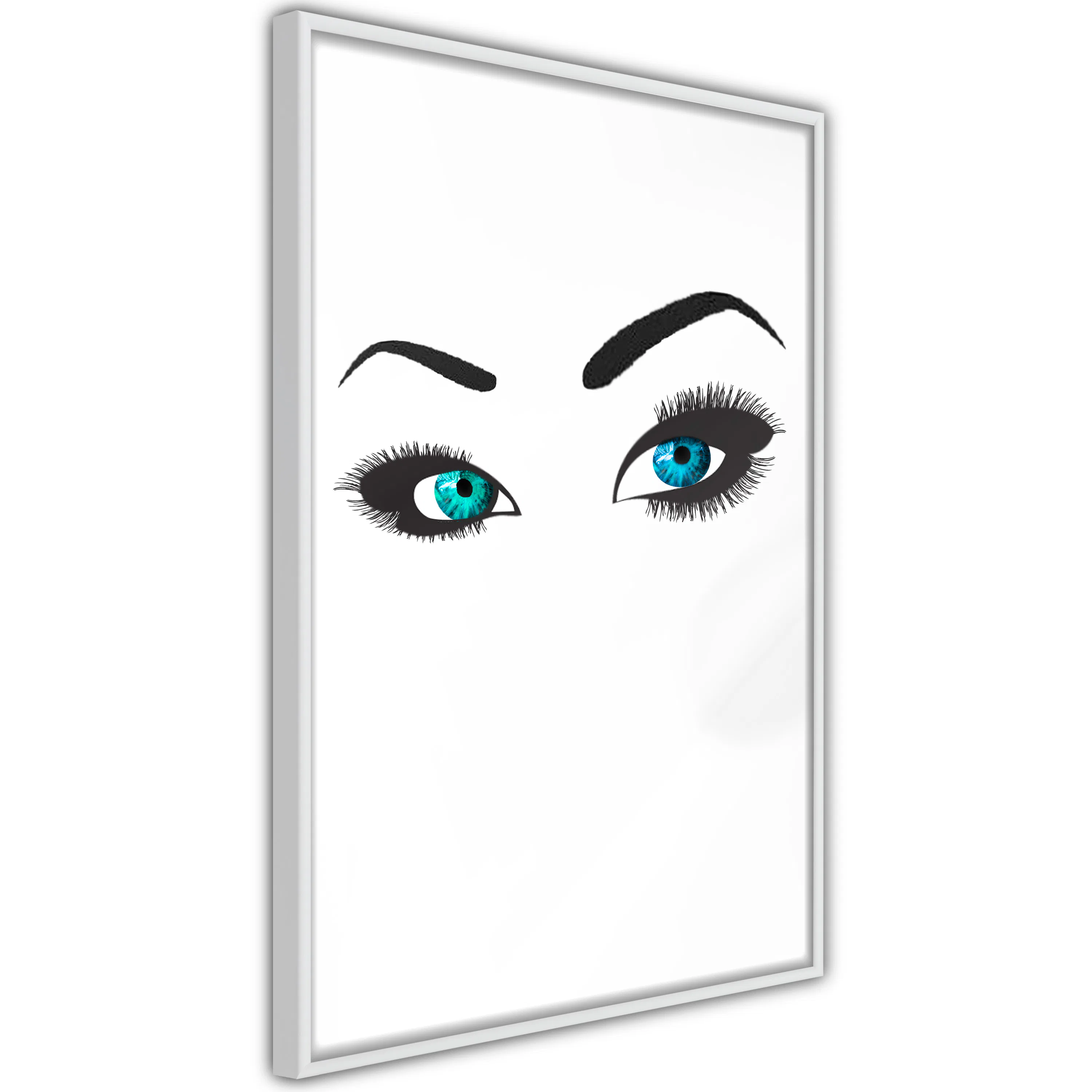 Poster Artgeist Affisch Two-Colored Eyes