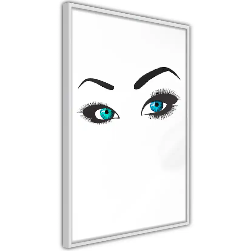 Poster Artgeist Affisch Two-Colored Eyes