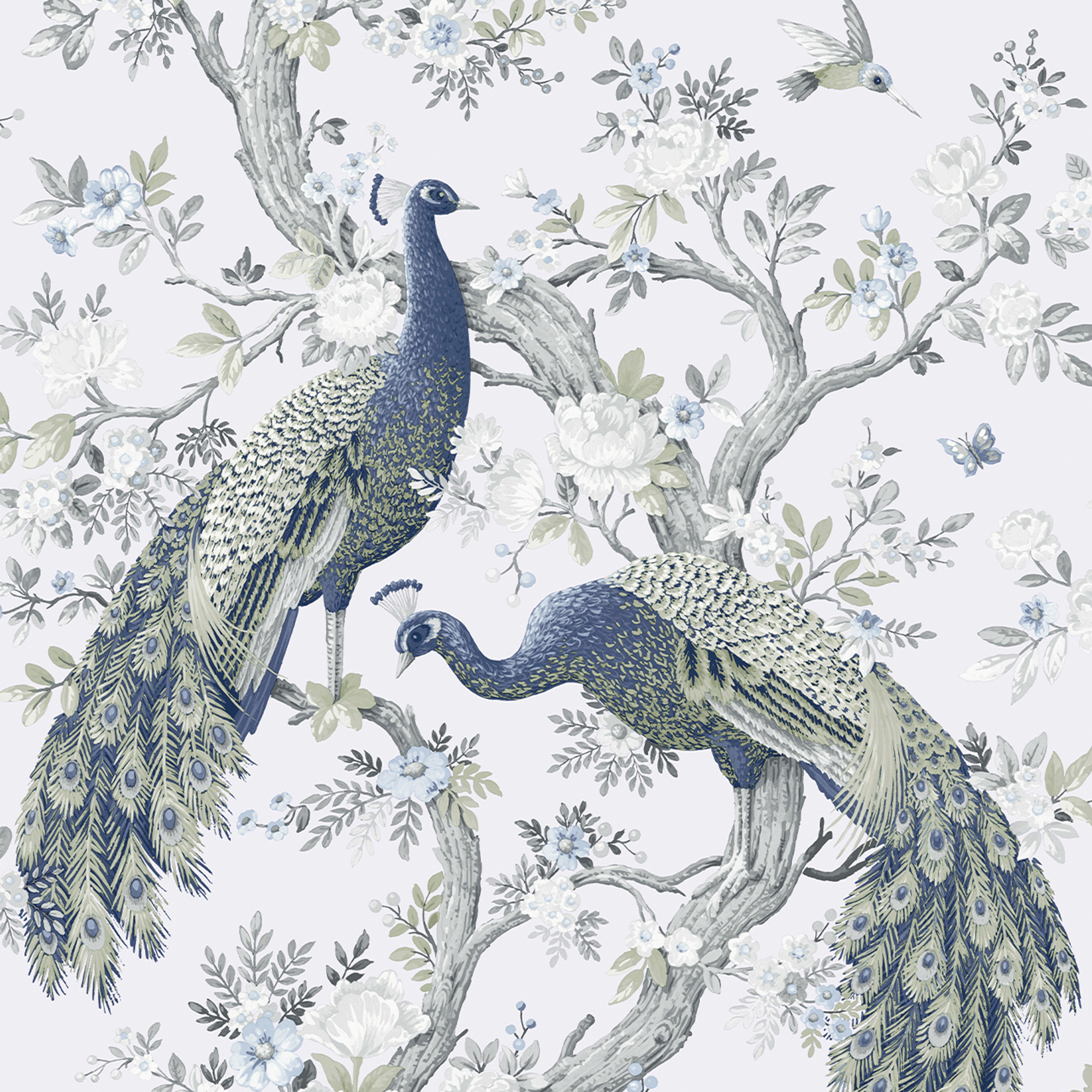 Tapet Laura Ashley Belvedere MidNacht