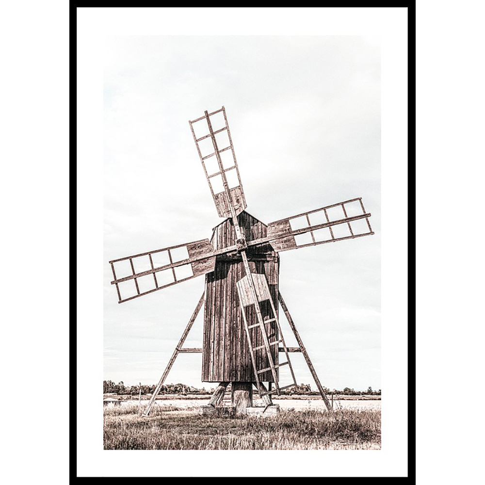 Poster Gallerix Old Wooden Wind Mill